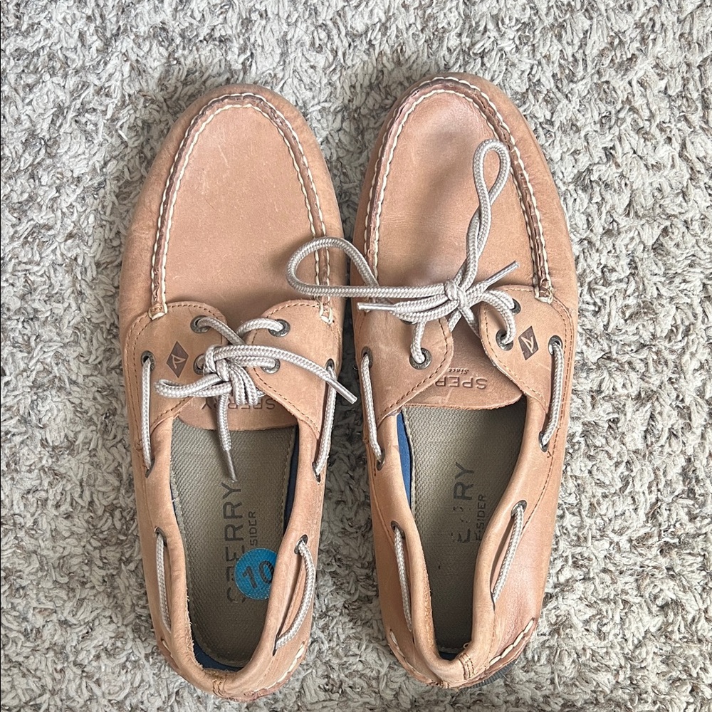 Sperry Men's Light Brown Boat Shoes